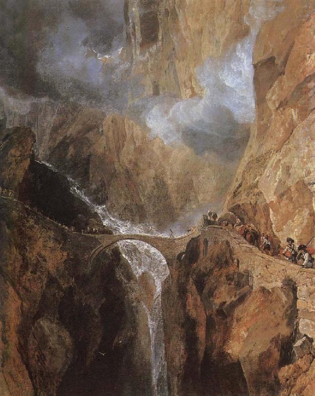 Joseph Mallord William Turner Bridge china oil painting image